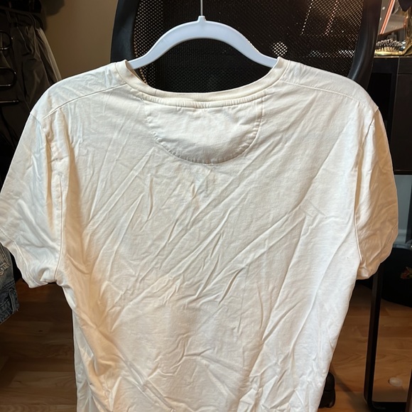 Cream Calvin Klein T-Shirt - Picture 2 of 3